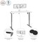 Bestar Bestar Upstand 60W x 30D Standing Desk with Dual Monitor Arm in white 175870-000017 - alternate 2